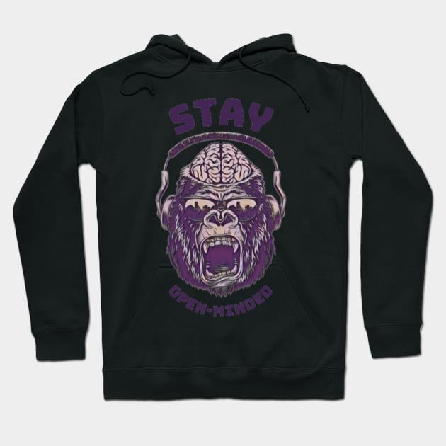 STAY OPEN-MINDED Hoodie by Switch-Case